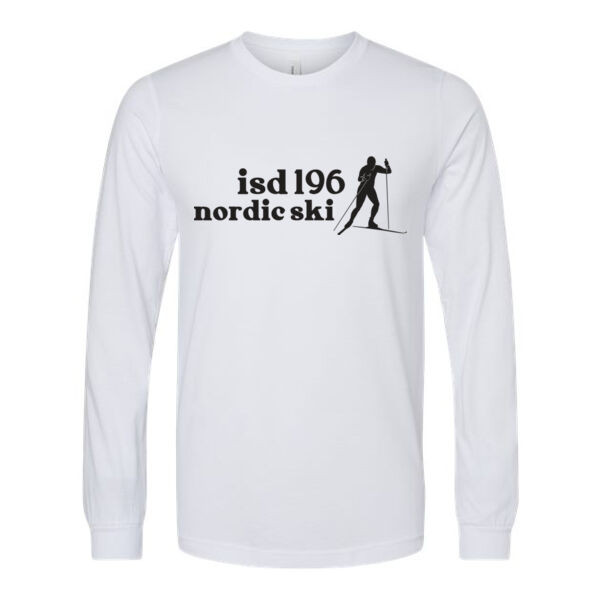 BELLA + CANVAS - Heather CVC Long Sleeve Tee - Printed Logo Thumbnail