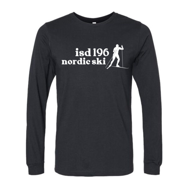 BELLA + CANVAS - Heather CVC Long Sleeve Tee - Printed Logo Thumbnail