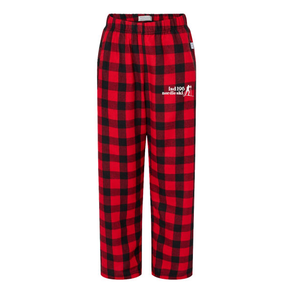 Boxercraft Youth Flannel Pants - Embroidered Logo Thumbnail