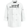 Eight Knot Button Chef Coat with Thermometer Pocket Thumbnail