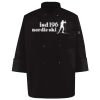 Ten Pearl Button Black Chef Coat Thumbnail